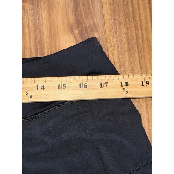 Lululemon Pace Rival Skirt Skort Women's 12 Black Lined Running Tennis - Picture 7 of 8